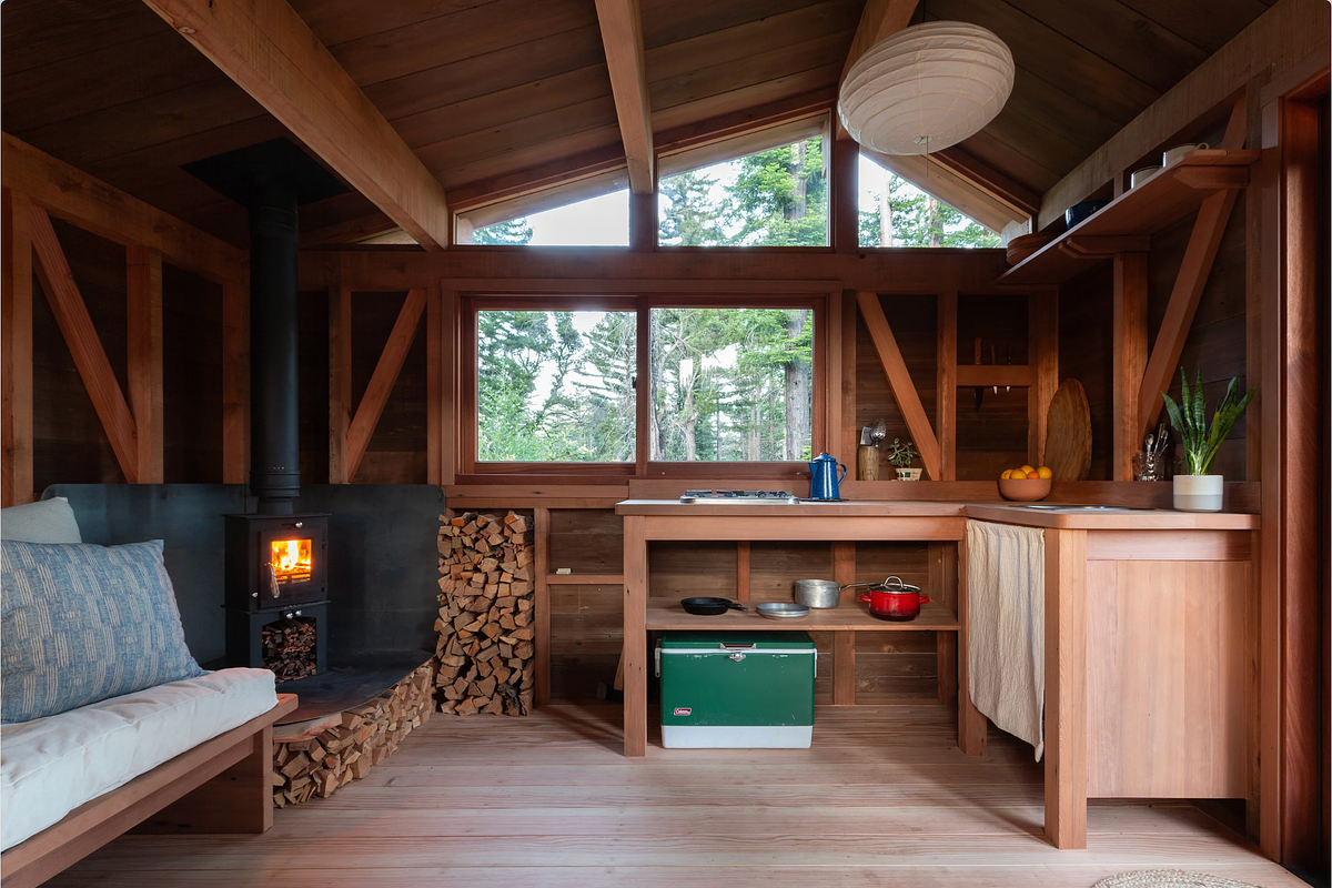 Saltbox Cabin Plans, a Graphic by elevatedspaces (Photo 2 of 10)