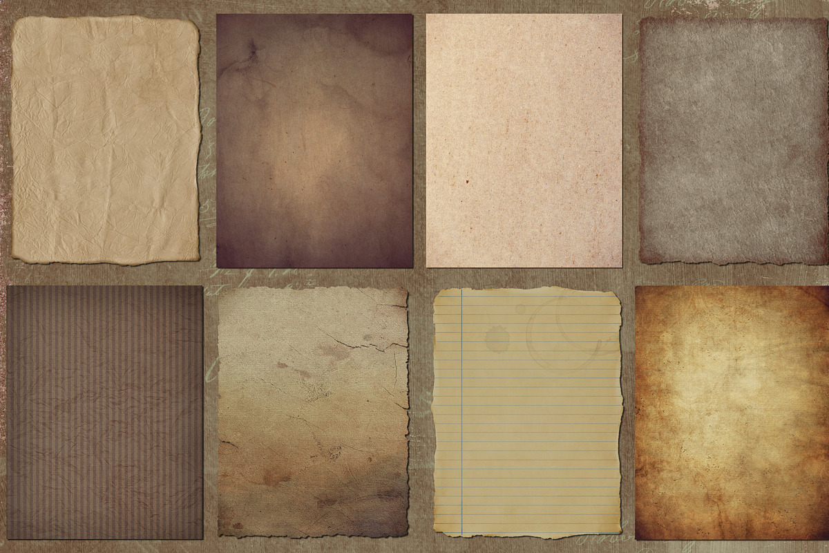 Vintage paper textures, a Texture Graphic by Paper Farms (Photo 2 of 4)