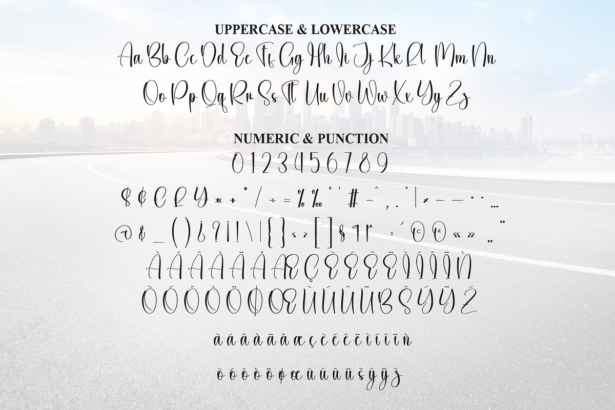 Roadway | Script Font, a Handwritten Font by Scratchones (Photo 7 of 9)