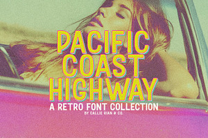 Pacific Coast Highway | Retro Fonts