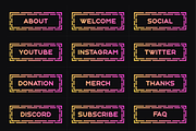 Roundy | 18 Twitch Panels, a Social Media Template by SageDsgn (Thumbnail 3 of 6)