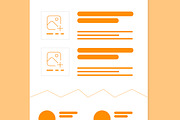 Wireframe Landing Page, a Landing Page Template by ContestDesign (Thumbnail 5 of 6)