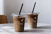 Iced Coffee Cup Mockup, a Cups & Container Mockup by Pitchlook.Studio (Thumbnail 4 of 4)