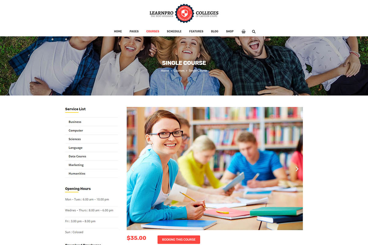 Learnpro - Education & Business, a WordPress Template by Cherry Wordpress Theme (Photo 4 of 7)