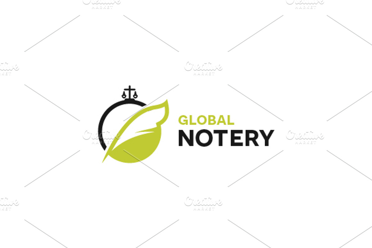 Law Notary Logo, a Branding & Logo Template by bvcreates (Photo 2 of 8)