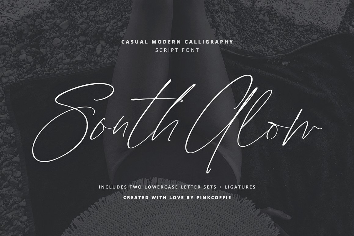 Modern Font & Logo Bundle - 85%Off, a Script Font by Pink Coffie (Photo 2 of 65)