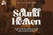 Hefton - ligature display typeface, a Serif Font by VP Fonts (Thumbnail 7 of 19)