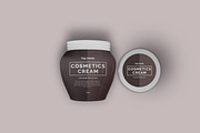 Cosmetics Cream Container Mockup, a Cups & Container Mockup by Modern Studio (Thumbnail 9 of 14)