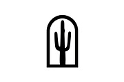 Cactus Arch Silhouette Bundle, an Illustration by Designs_River (Thumbnail 7 of 31)