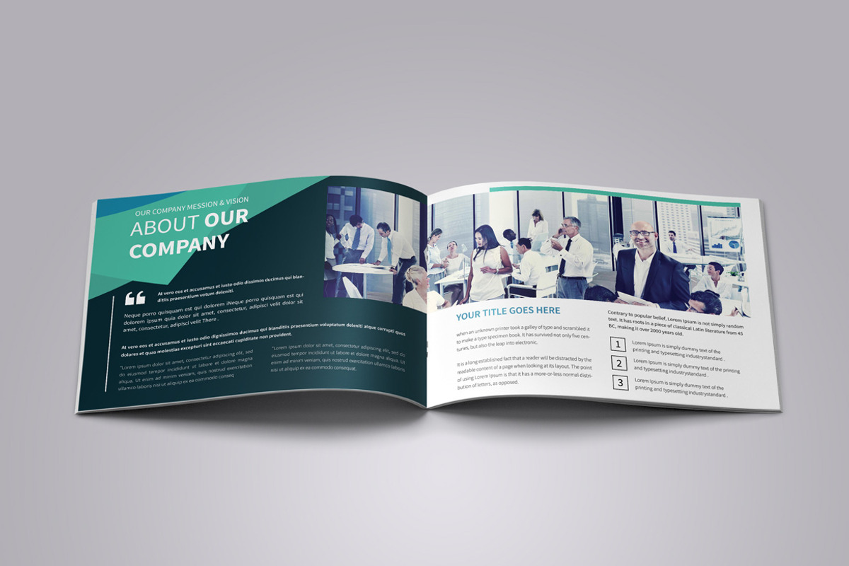 A5 Business Multipurpose Brochure, a Brochure Template by New Lines (Photo 5 of 9)