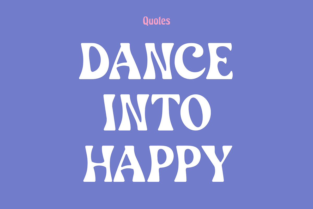 Funky Cosmic - Retro Groovy Font, a Serif Font by ariodsgn (Photo 7 of 10)