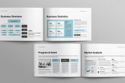 Annual Report Template Landscape, a Brochure Template by Work-Envance (Thumbnail 4 of 9)