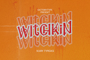 Witchkin - Scary Font