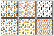 Back To School Animals  Pattern Png, an Illustration by RobertsArt (Thumbnail 2 of 3)