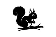 Black Squirrel Vector Icon Bundle, an Illustration by jahid234 (Thumbnail 25 of 51)