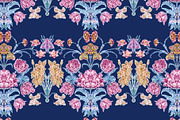 Modern Vintage floral pattern, a Pattern Graphic by YvY (Thumbnail 5 of 7)
