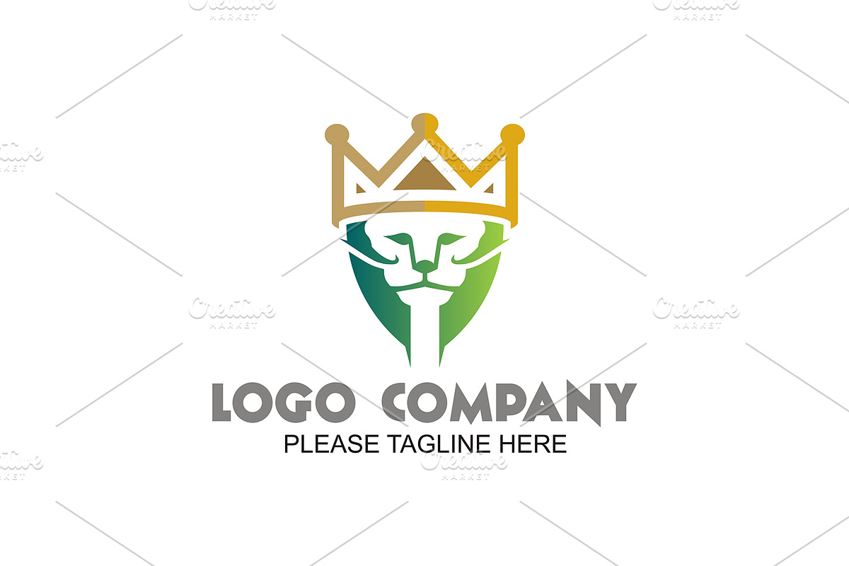 20 Logo Lion Templates Bundle, a Branding & Logo Template by Friendesigns (Photo 14 of 21)
