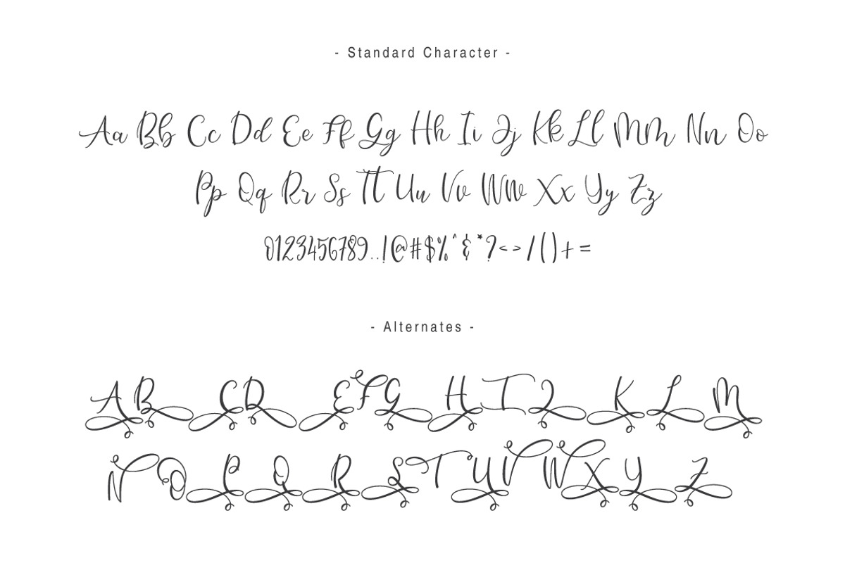 Hello Bunda Typeface preview 6