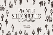 Urban People Silhouette Illustration, a Person Illustration by TheMountBirdStudio (Thumbnail 1 of 9)