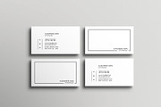 Simple Minimalist Business Card, a Business Card Template by Saman Osama (Thumbnail 7 of 8)