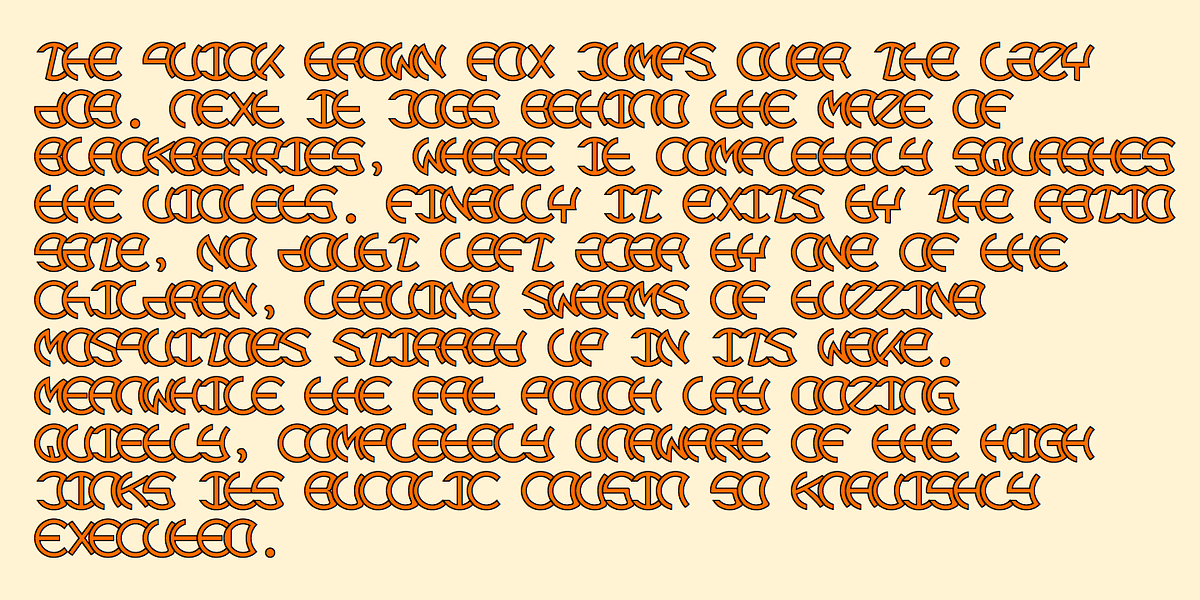 Lunanic, a Font by Ingrimayne Type (Photo 9 of 10)