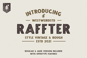RAFFTER Sans Serif