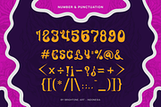 Tetradoth - Psychedelic Font, a Font by Brightone (Thumbnail 3 of 9)