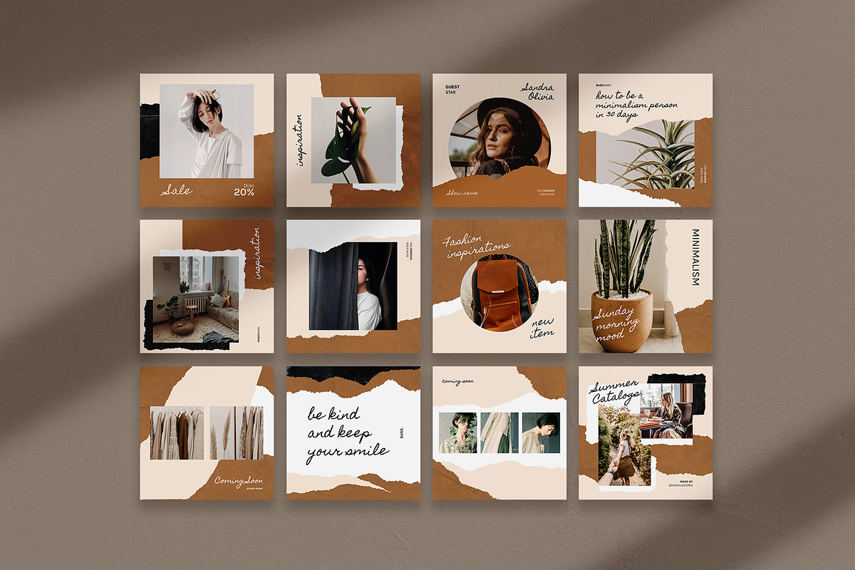 SUNS - Instagram Pack, a Social Media Template by Visuel Colonie® (Photo 11 of 12)