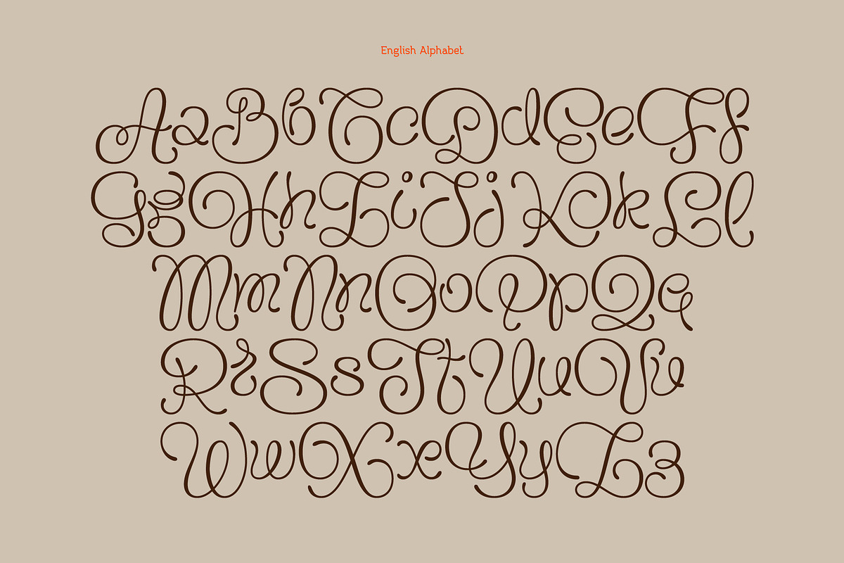 Flourel, a Script Font by Gleb Guralnyk (Photo 9 of 11)