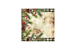 Rustic Christmas Plaid