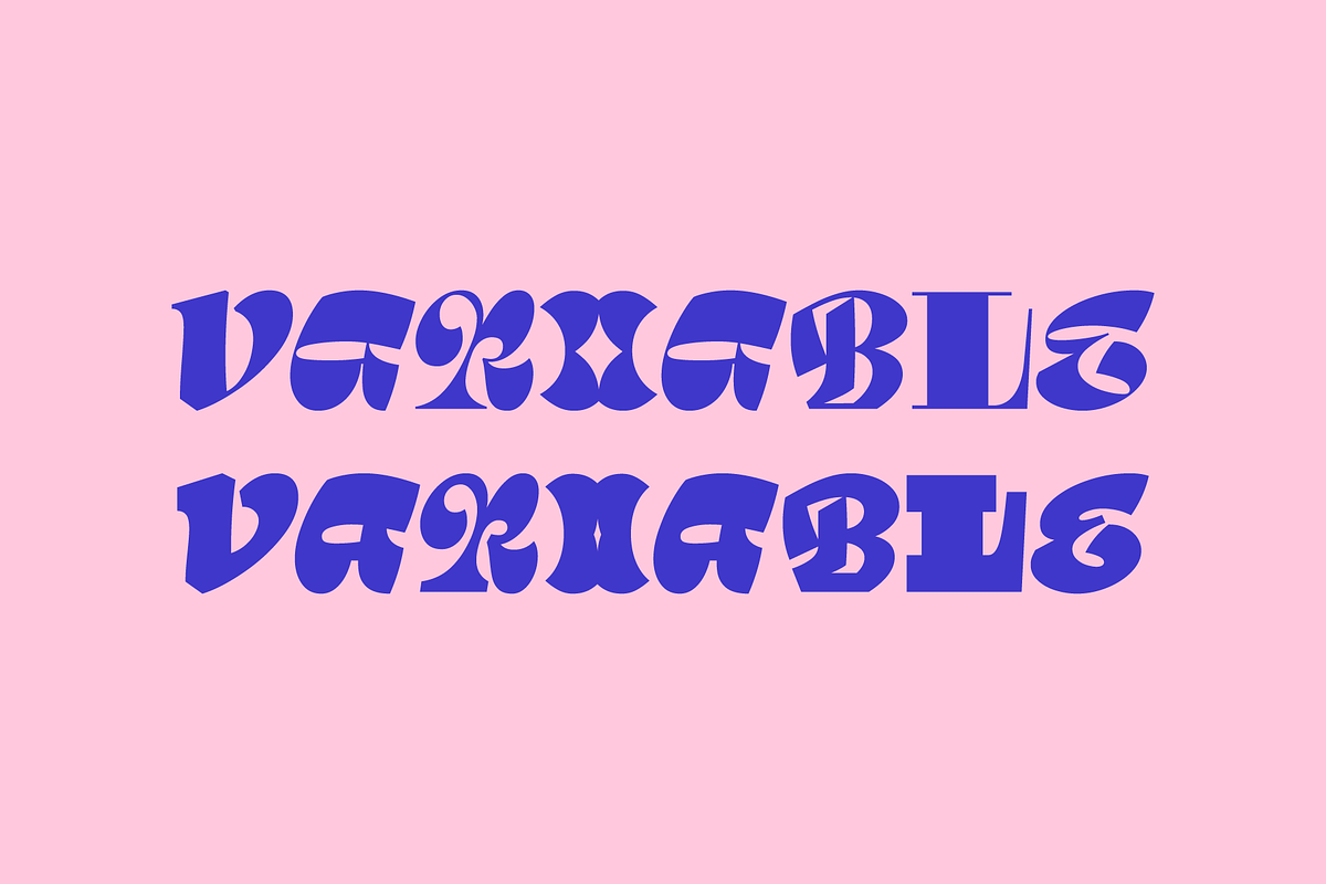 Varia Display - 36 Days of Type 2023, a Font by Tomas Castiglioni (Photo 4 of 13)