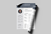 Resume/CV, a Resume Template by PixelStudio (Thumbnail 2 of 4)