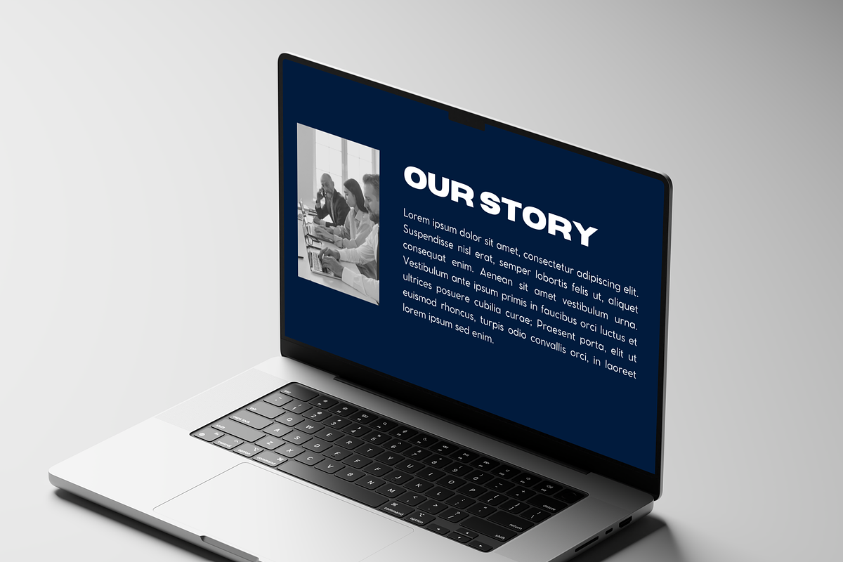 Company Website Template, a Landing Page Template by Al Pavo Studio (Photo 3 of 4)