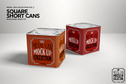 Short Square Lid Cans Mockup, a Product Mockup by INCDesign (Thumbnail 5 of 8)