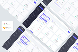 Project Users Admin Dashboard UI Kit