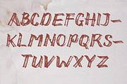 Alkaly Texture Typeface, a Font by SSI.Scraps (Thumbnail 6 of 12)