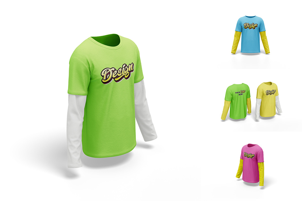 Long Sleeve Shirt Mockup, a Shirt Mockup by Graphic Deal (Photo 1 of 5)