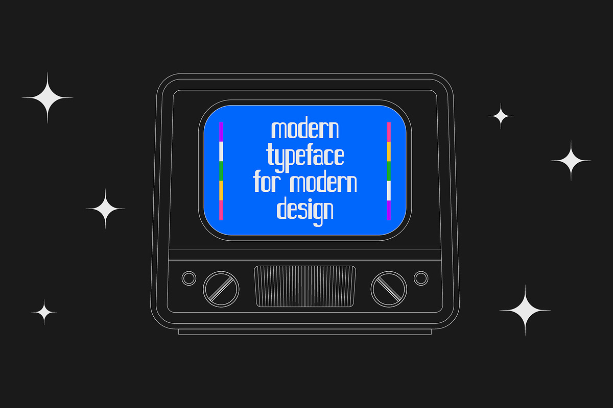 SK Mutka — Display Art-Deco Font, a Sans Serif Font by Shriftovik Type Foundry (Photo 4 of 10)