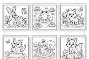 Relaxation Coloring Pages Bold &Easy, a Decorative Illustration by Coco Bloom (Thumbnail 3 of 3)