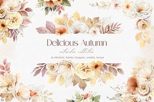 Watercolour Delicious Autumn.