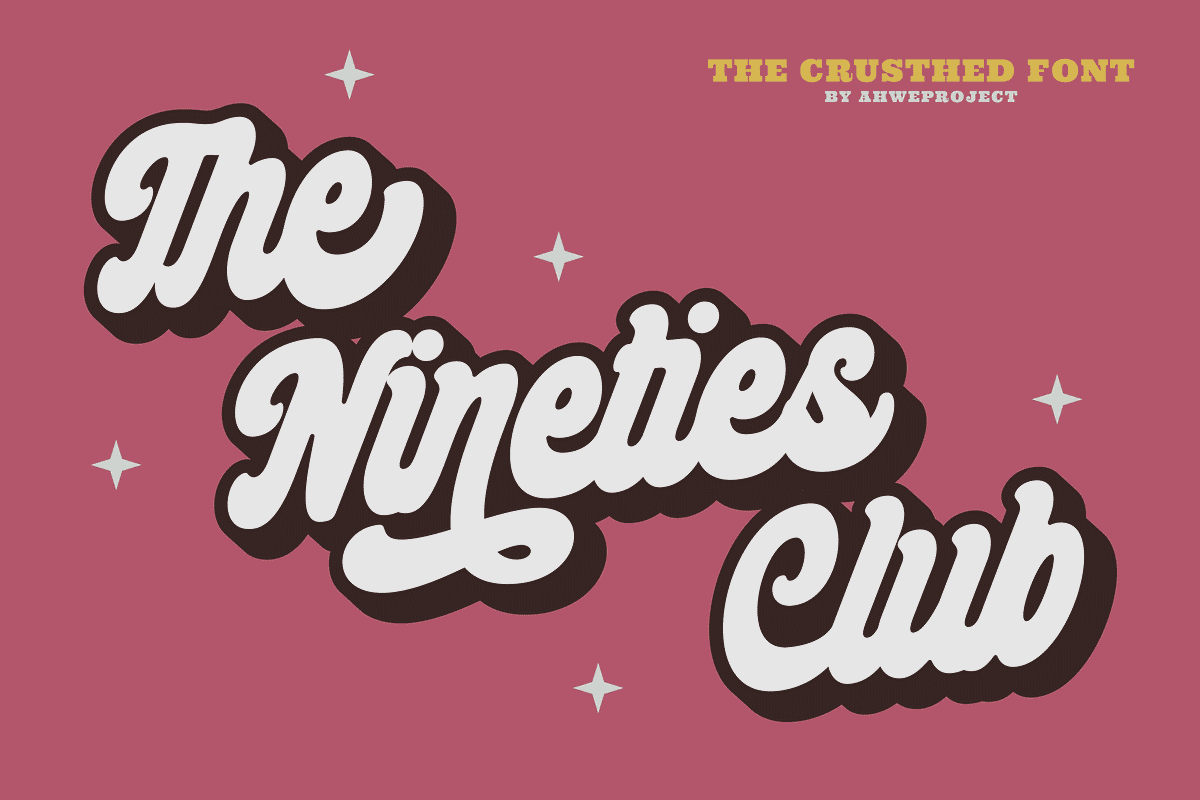 The Crusthed, a Script Font by ahweproject (Photo 6 of 10)