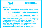 Nice font, a Font by weknow (Thumbnail 7 of 8)