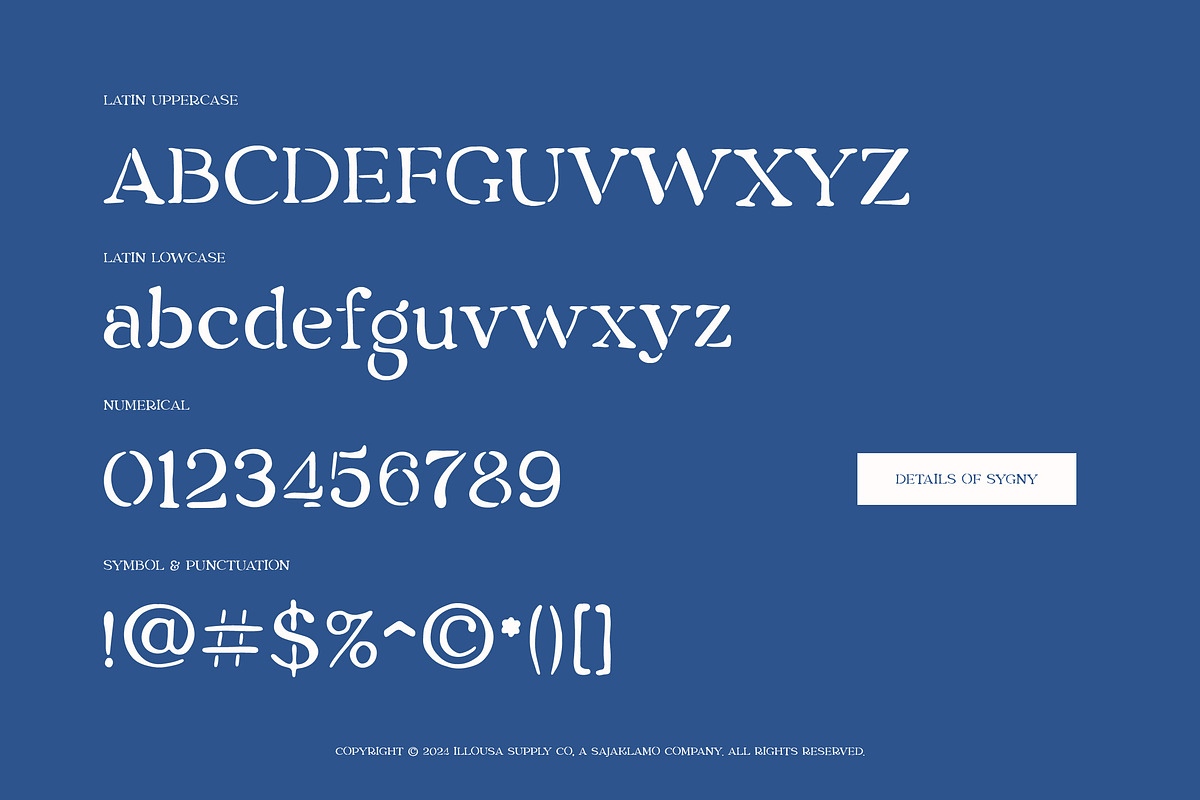 Sygny Serif Typeface, a Serif Font by Illousa (Photo 3 of 6)