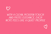 Loverynote – Soft Handwriting Font, a Handwritten Font by TypeTasty Font (Thumbnail 7 of 10)