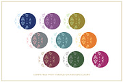 Romantic Pattern 01 Royal Tiffany, a Pattern Graphic by Euonia Meraki (Thumbnail 5 of 17)