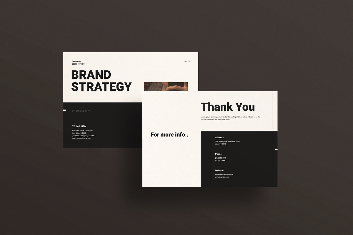 Brand Strategy Framework Template, a Brochure Template by ArtisanaAura (Photo 9 of 9)