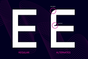 Futuristic Tech Font - Garvox, a Sans Serif Font by Font Liner (Thumbnail 8 of 10)