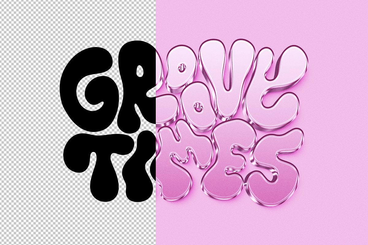 3D Metal Text & Logo Effect, a Layer Style Add-On by Design Squad