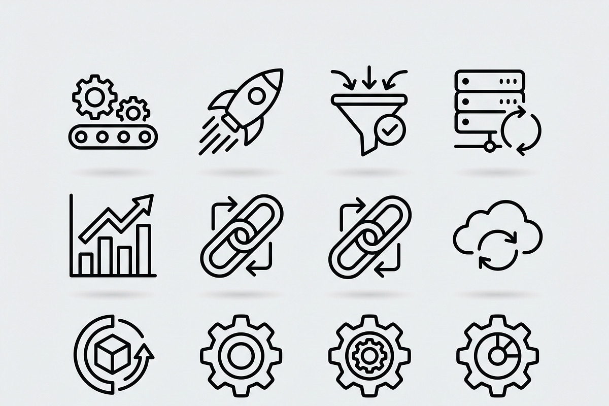 39 Vector Digital SEO Icon Pack, an Outline Icon by adenpinkstore (Photo 3 of 10)