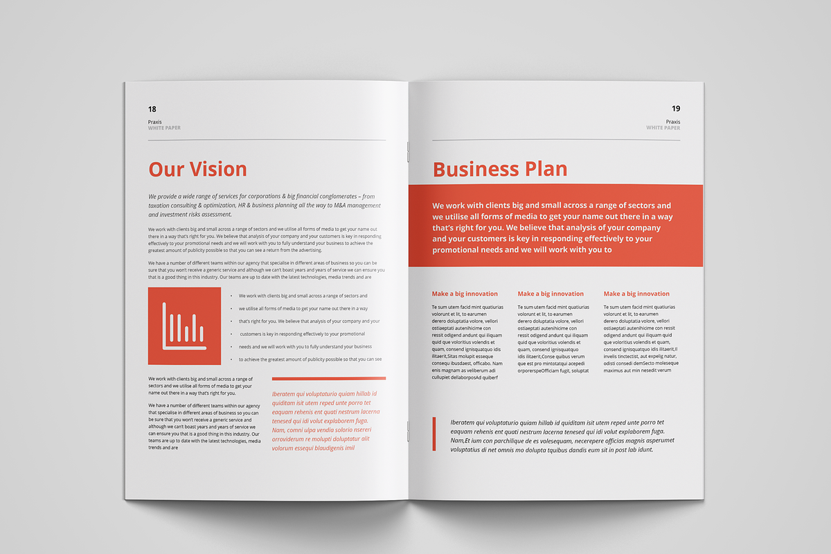 White Paper Template, a Brochure Template by azadcsstune (Photo 12 of 13)